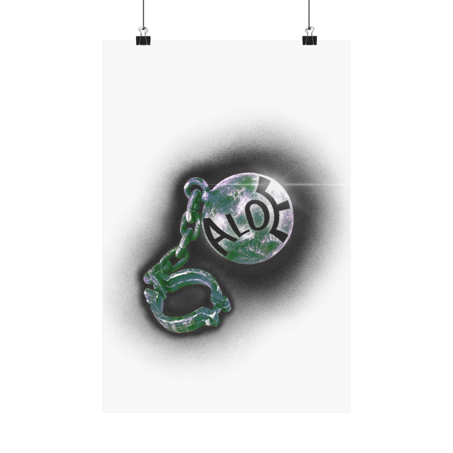 BALL N' CHAIN POSTER