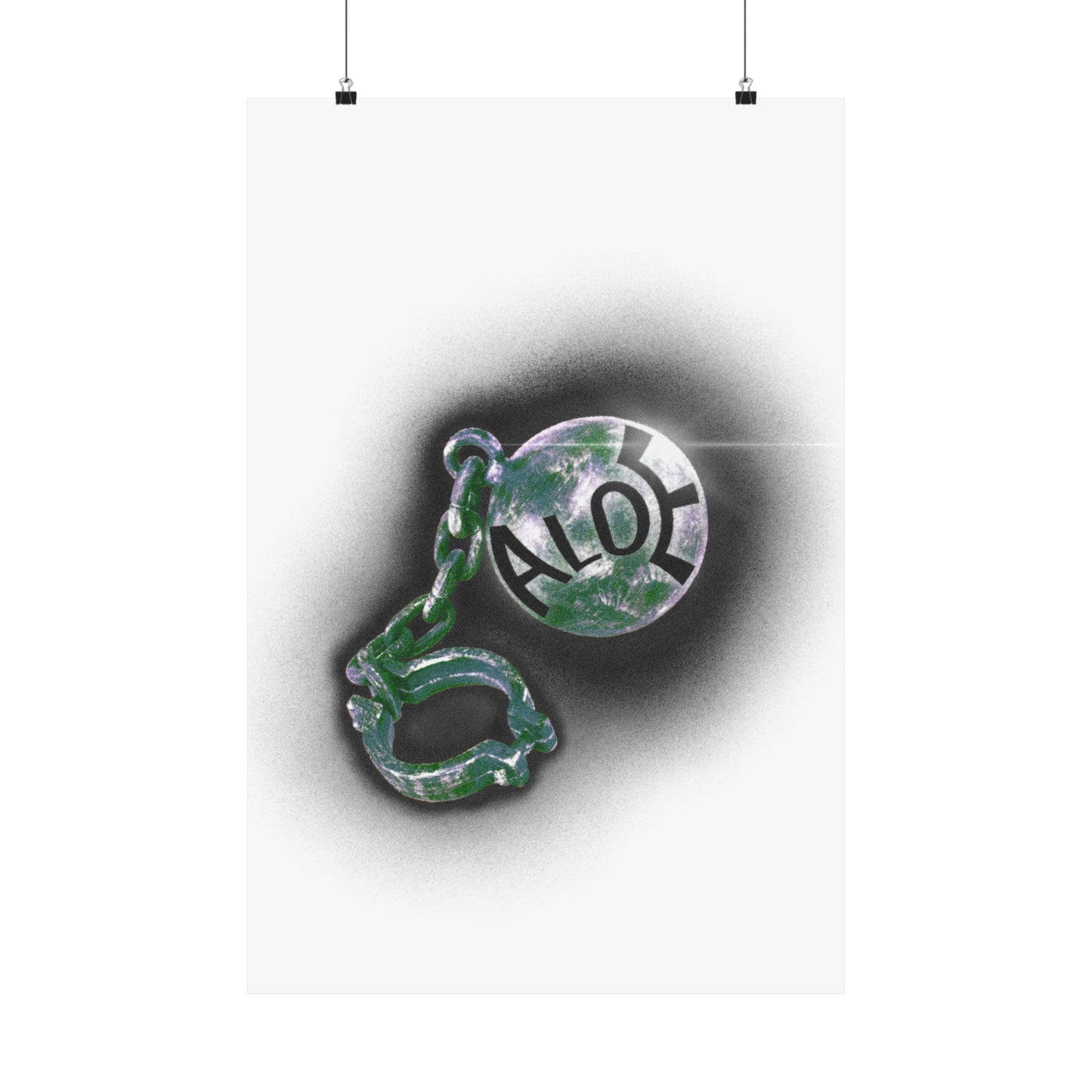 BALL N' CHAIN POSTER