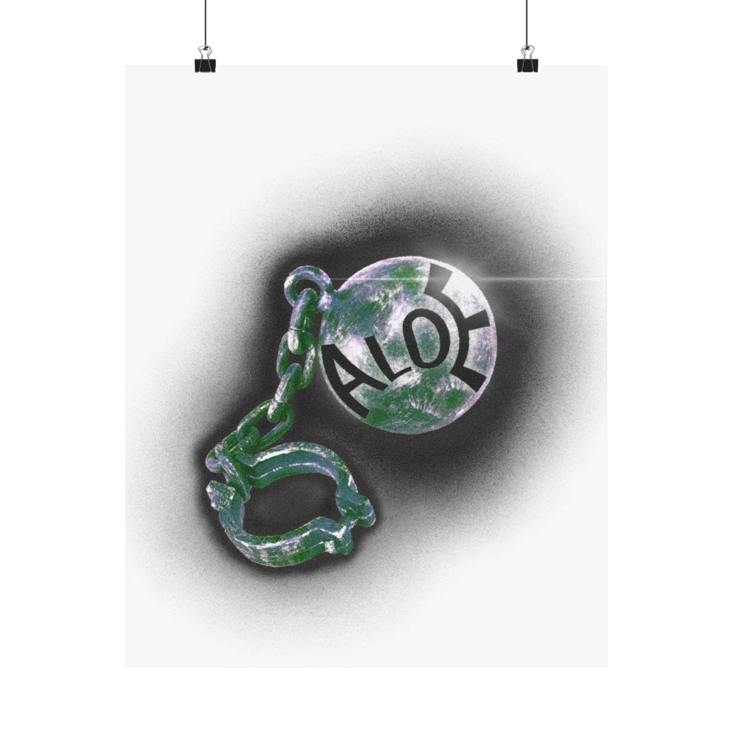 BALL N' CHAIN POSTER