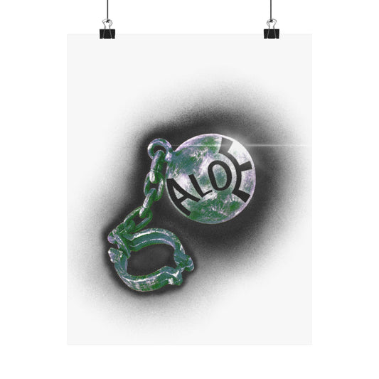 BALL N' CHAIN POSTER