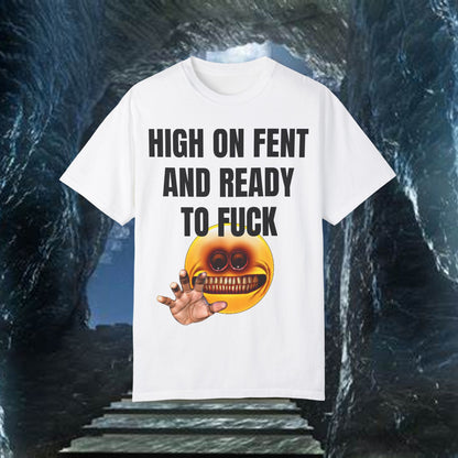 High on Fent Graphic Unisex T-Shirt - Edgy Statement Tee