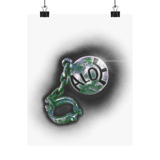 BALL N' CHAIN POSTER